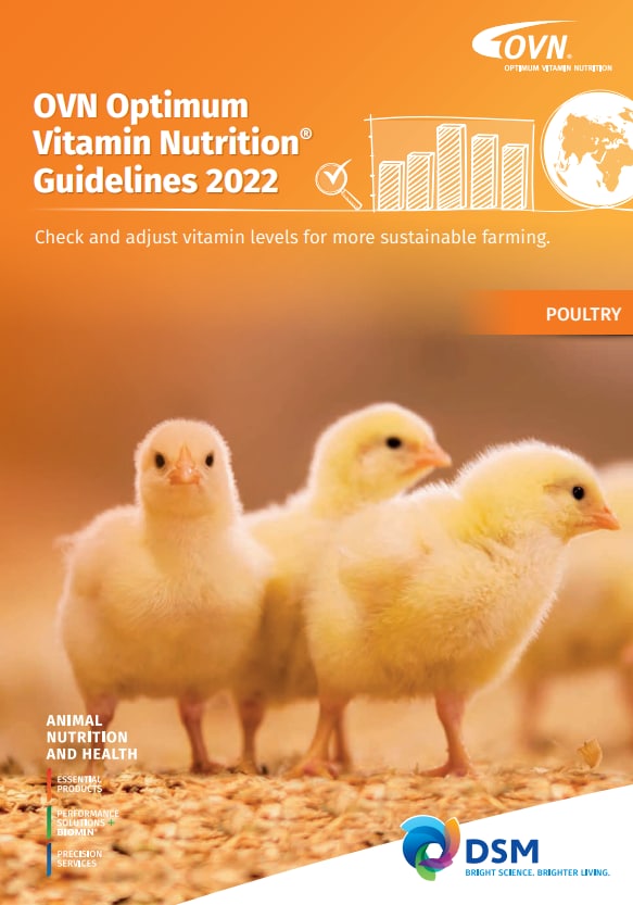 Optimum Vitamin Nutrition Guidelines Poultry 2022