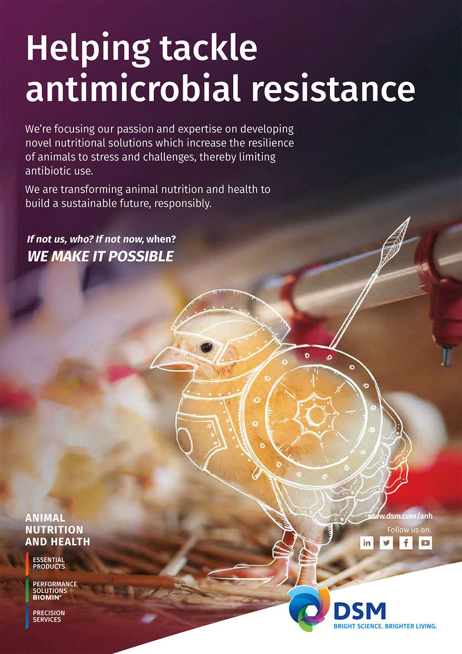 Advert Helping Tackle Antimicrobial Resistance Chick