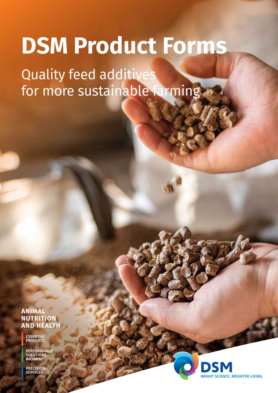 DSM Product Forms: Quality feed additives for more sustainable farming