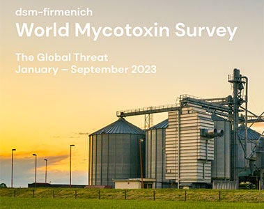 Download the dsm-firmenich World Mycotoxin Survey January to September 2023