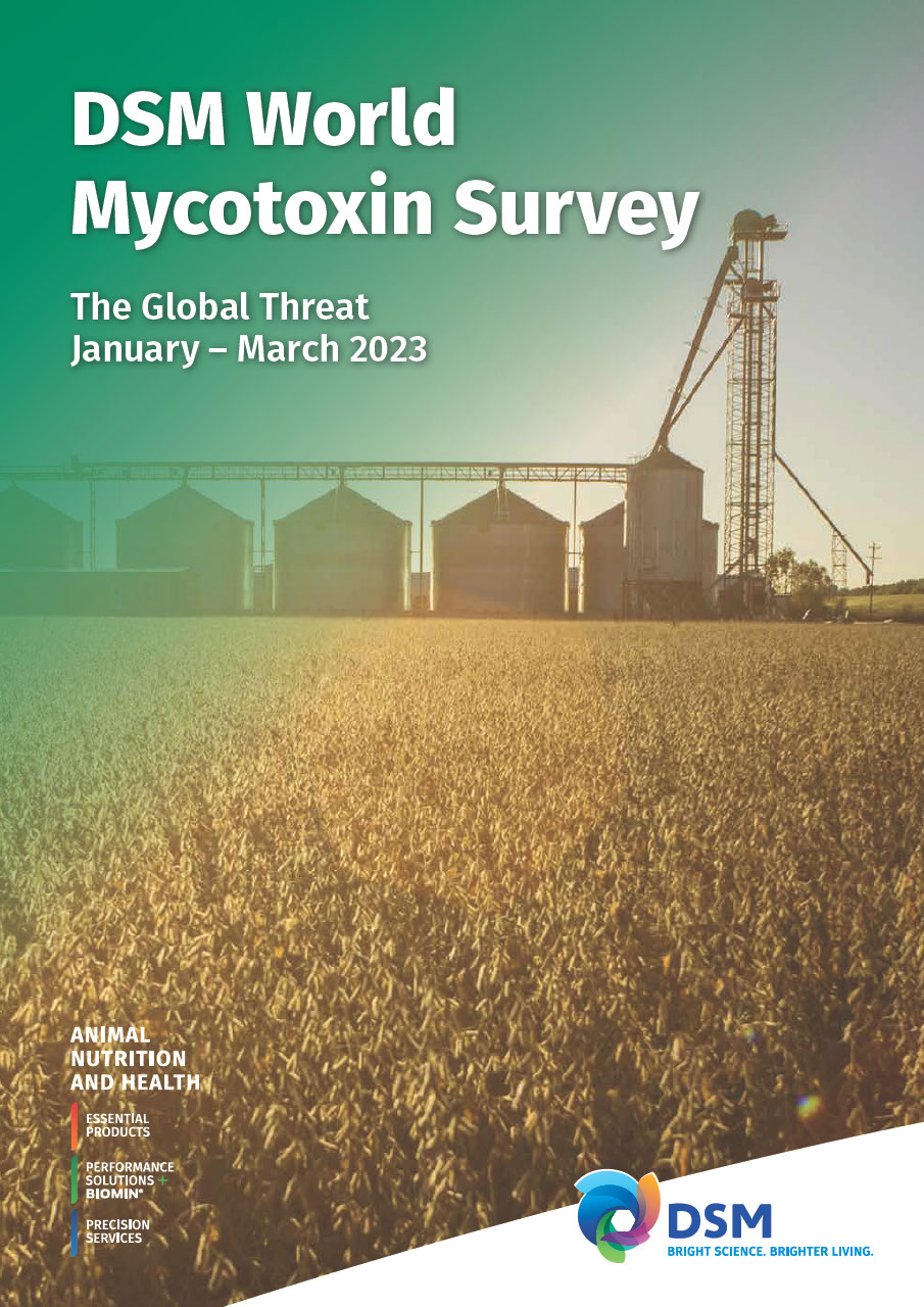 Download the dsm-firmenich World Mycotoxin Survey January to March 2023