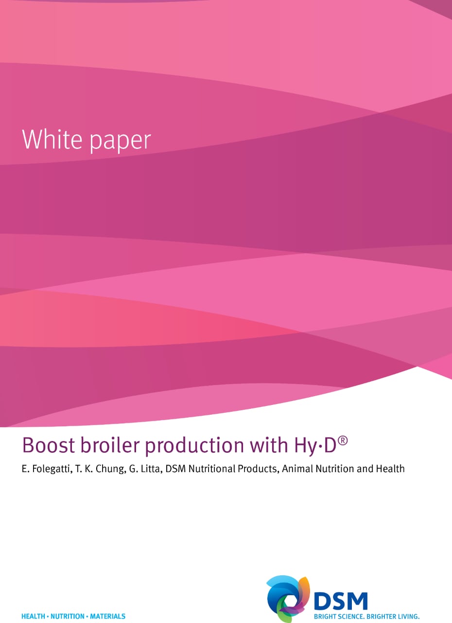 Boost Broiler Production With Hy-D®