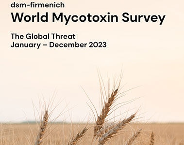 Download the dsm-firmenich World Mycotoxin Survey January to December 2023