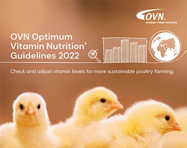 DSM OVN Optimum Vitamin Nutrition® Guidelines 2022 Poultry PDF