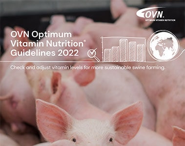 DSM OVN Optimum Vitamin Nutrition® Guidelines 2022 Swine PDF