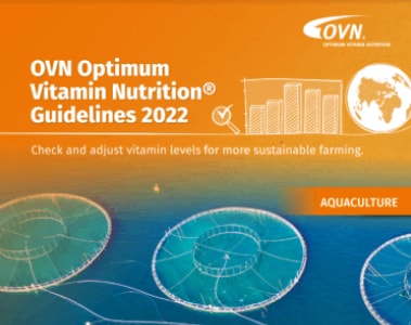 OVN Ótima Nutrição Vitamínica® Diretrizes 2022 para Aquicultura
