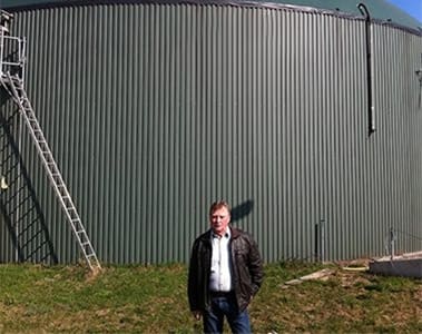 Uckro reduziert den Substrateintrag und produziert mehr Biogas