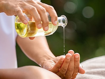 Skin Smoothing Massage Oil Formulation