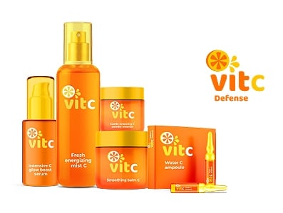 Vitamin C defense - keeps your skin energized.